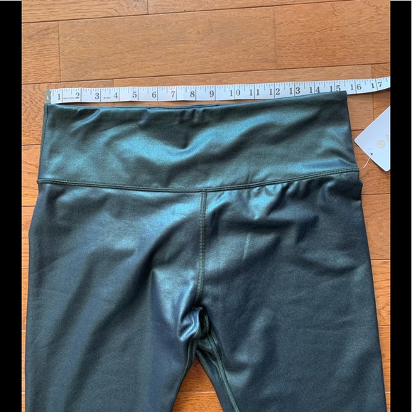 🎁Athleta Ultra High Rise Elation Shimmer Tight- Teal-S/L🎁 - Picture 10 of 16